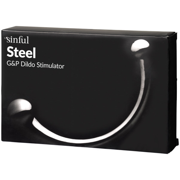 Sinful G&P Stål Dildostimulator 24 cm Emballasjebilde 90