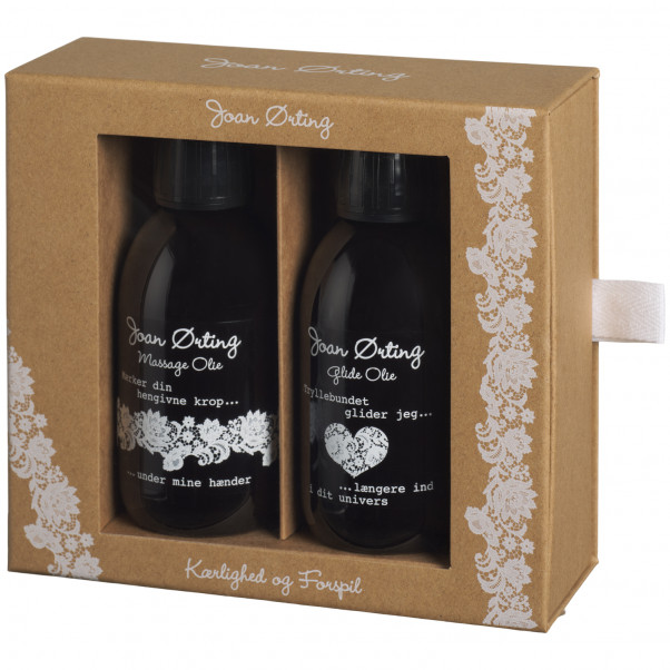 Joan Ørting Gaveeske med Massasjeolje og Glideolje Emballasjebilde 90