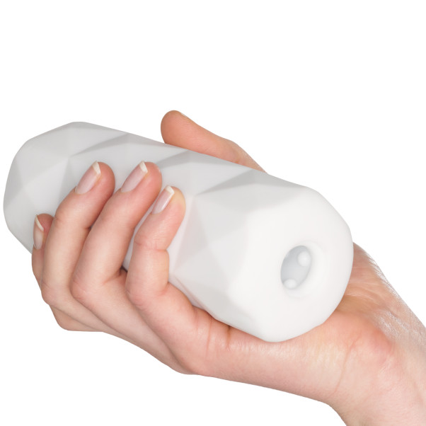 Mr. Membr Intense Masturbator Produktbilde med hånd 50