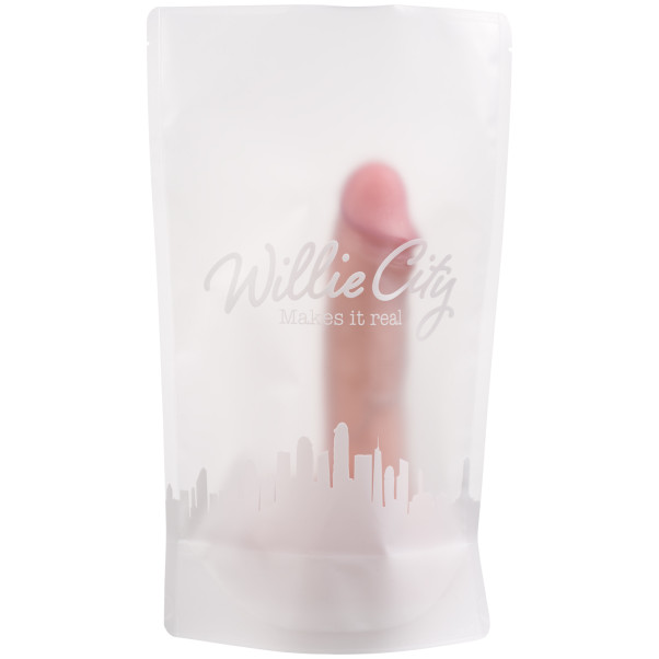 Willie City Super Realistic Silikondildo 22 cm Emballasjebilde 90