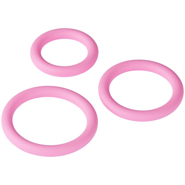 Sinful Playful Pink Penisring-sett 3 stk Produktbilde 2