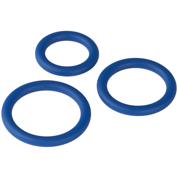 Sinful Business Blue Penisringsett 3 stk Produktbilde 2