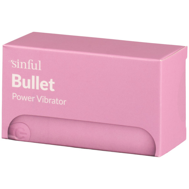Sinful Playful Pink Oppladbar Power Bulletvibrator Emballasjebilde 90
