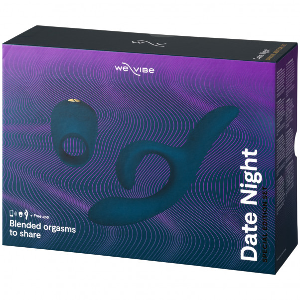 We-Vibe Penisring og Rabbitvibrator Date Night-Sett Emballasjebilde 90