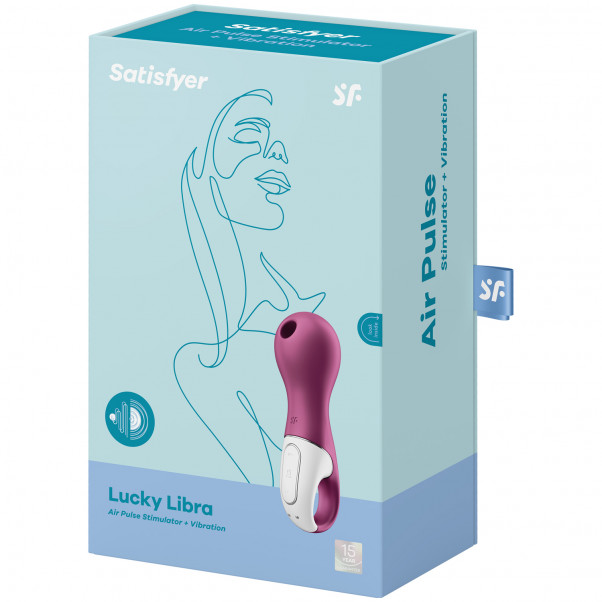 Satisfyer Lucky Libra Lufttrykksvibrator Emballasjebilde 90