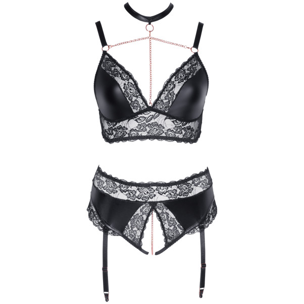 Cottelli Curves Wetlook BH Sett Plus Size Produktbilde 3