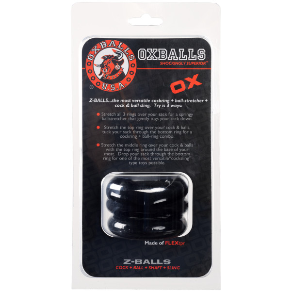 Oxballs Z-Balls Penisring og Ball Stretcher Emballasjebilde 90