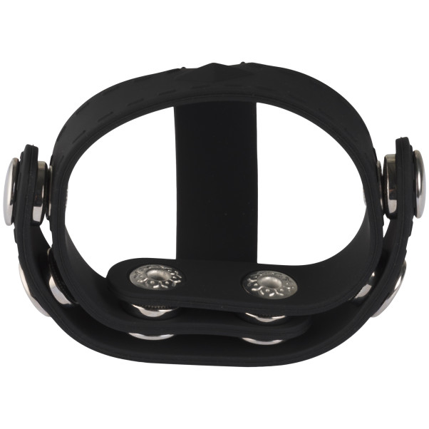 Blue Line C&B Gear Silikon T-stil Cock Ring med Ball Divider Produktbilde 2