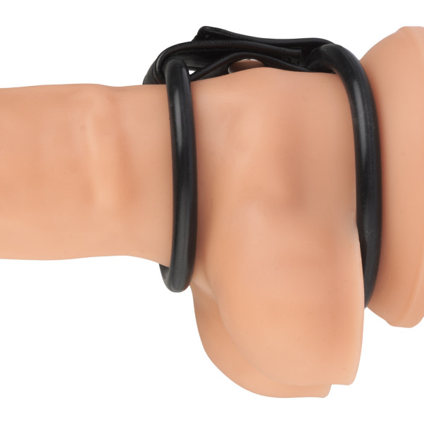 Blue Line C&B Gear Duo Testikkel- og Penisring Produktbilde på dildo 20