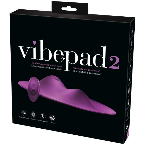 Vibepad2 fjernstyrt og håndfri stimuleringspute Emballasjebilde 90
