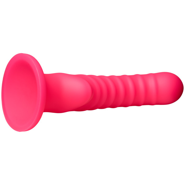 baseks Ribbed Stimulation Silikondildo 17 cm Produktbilde 4