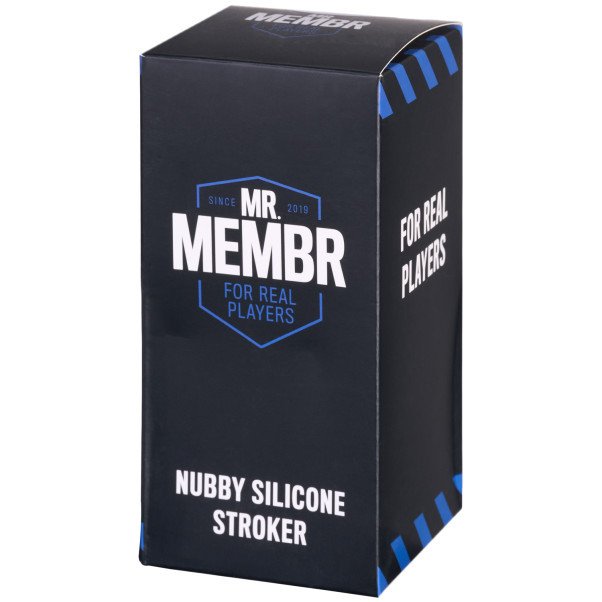 MR.MEMBR Nubby Silikon Stroker Emballasjebilde 90