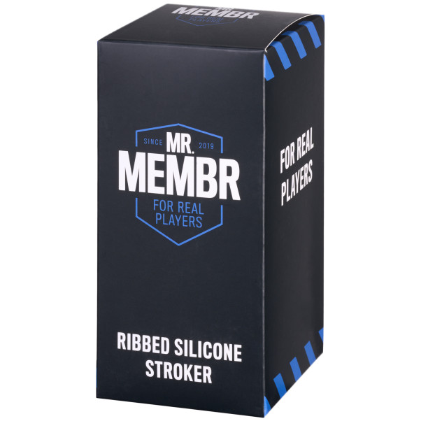 MR.MEMBR Rillet Silikon Stroker Emballasjebilde 90