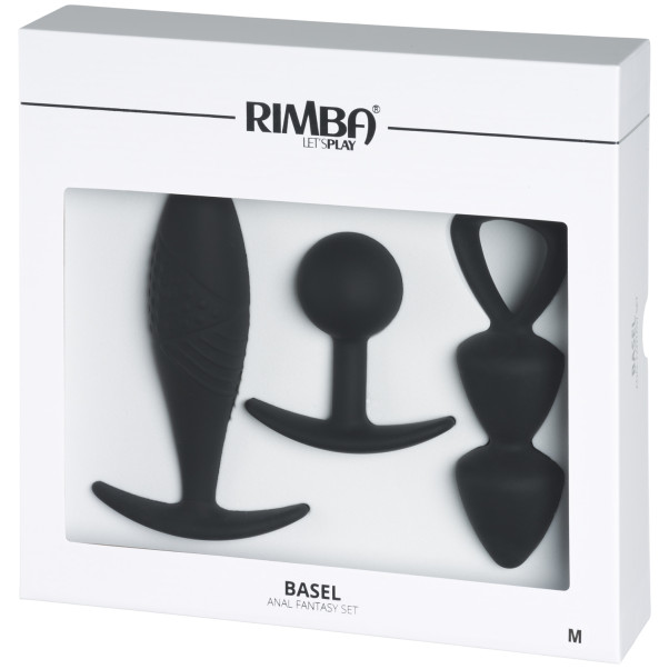 Rimba Basel Anal Fantasy Medium Butt Plug Kit Emballasjebilde 90