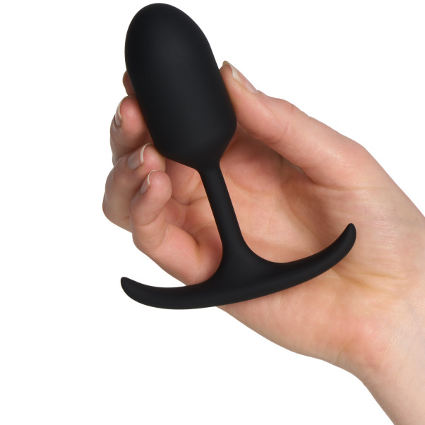 Heavy Hitters Analplugg med Liten Vekt Produktbilde med hånd 50