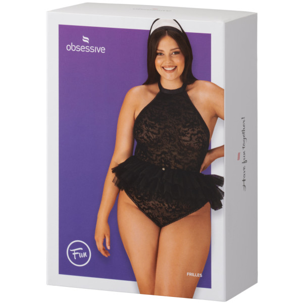 Obsessive Frilles Maid Body Set Plus Size Emballasjebilde 90