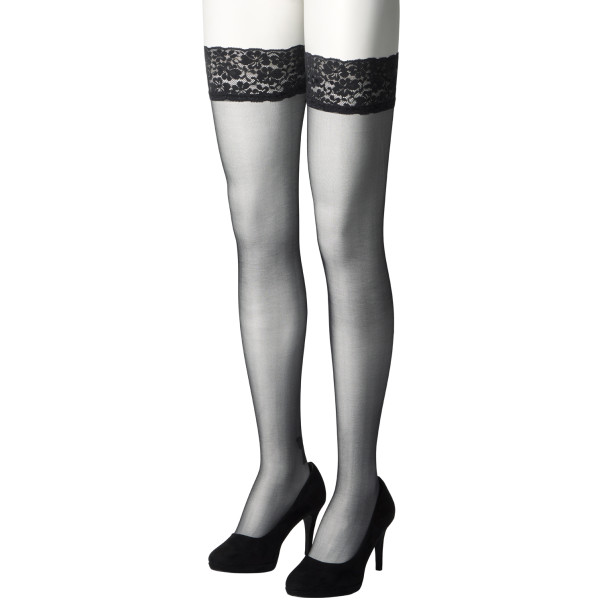 NORTIE Mint Hold-up Strømper med Sløyfedetaljer Produktbilde 5