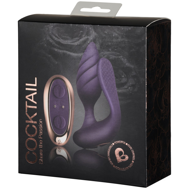 Rocks Off Cocktail Fjernstyrt Parvibrator Emballasjebilde 90