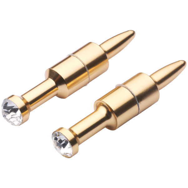 Ouch! Magnetiske brystvorteklemmer med liten diamant Produktbilde 3