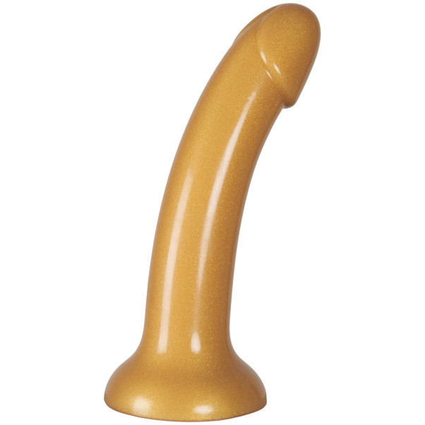 baseks Sparkling Gull Silikondildo 18 cm Produktbilde 1