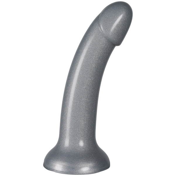 baseks Sparkling Sølv Silikondildo 18 cm Produktbilde 2