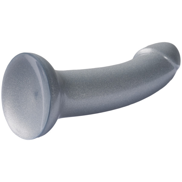 baseks Sparkling Sølv Silikondildo 18 cm Produktbilde 4