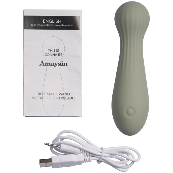 Amaysin Bliss Liten Oppladbar Wand Vibrator Produktbilde 5