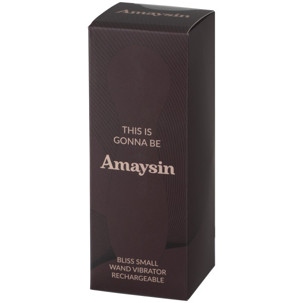 Amaysin Bliss Liten Oppladbar Wand Vibrator Emballasjebilde 90
