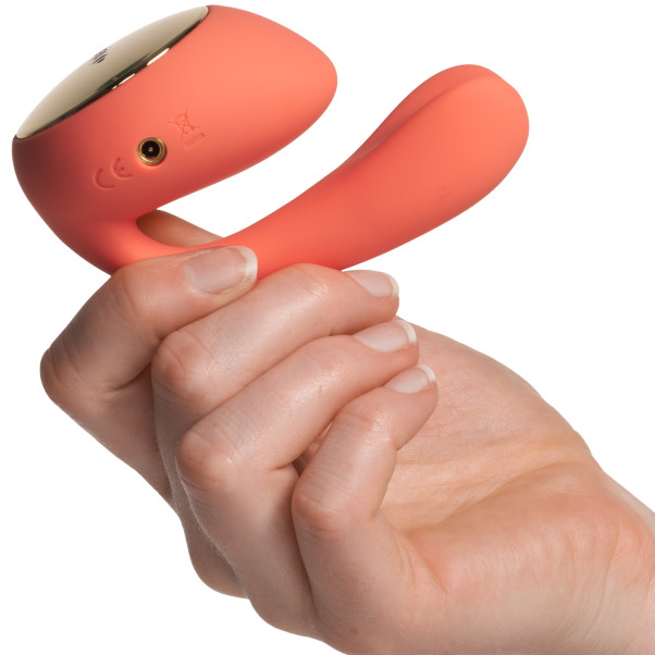LELO IDA Wave App-kontrollert Wavemotion Vibrator for Par Produktbilde med hånd 50
