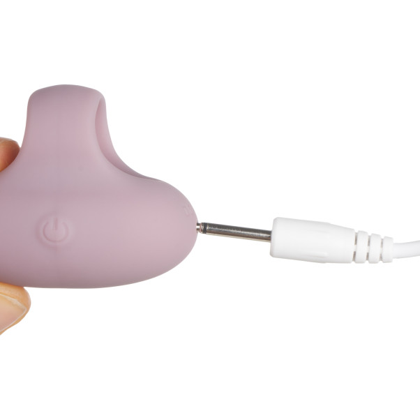 Amaysin Fingervibrator Produktbilde med hånd 52