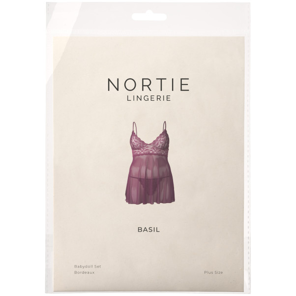 NORTIE Basil Babydoll Sett Plus Size Emballasjebilde 90