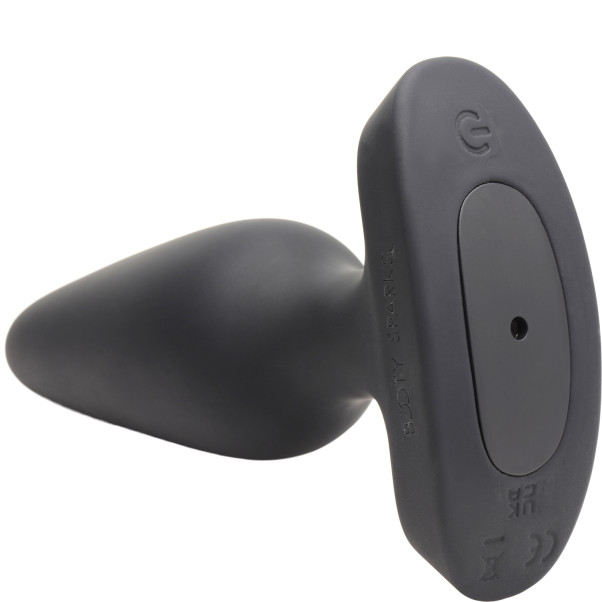 Booty Sparks Laser Series Heart Medium Fjernkontrollert Analplugg Produktbilde 4