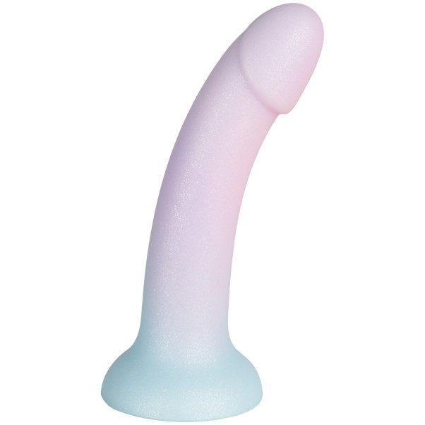 baseks Playful Pink Gradient Silikon Dildo 18 cm Produktbilde 3