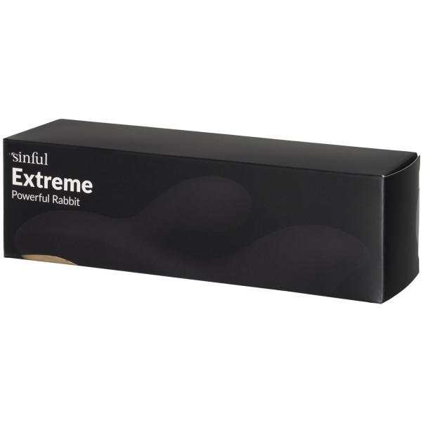 Sinful Extreme Powerful Rabbitvibrator Emballasjebilde 90