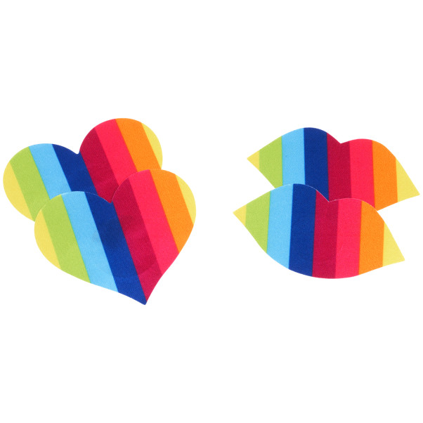 Nipplicious Regnbueklistremerker for Brystvortene 4 stk. Produktbilde 2