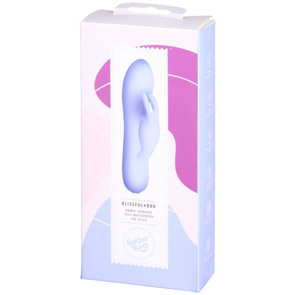SugarBoo Blissful Boo Mini Rabbitvibrator Emballasjebilde 90