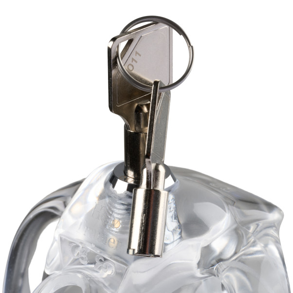 HolyTrainer V5 Maxi Gjennomsiktig Kyskhetsbelte Produktbilde 4