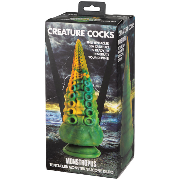 Creature Cocks Monstropus Tentacled Monster Silikondildo 22 cm Emballasjebilde 90