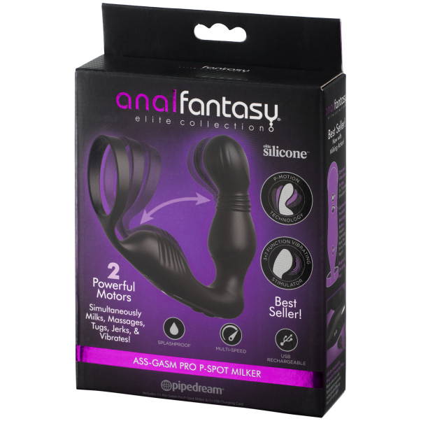 Anal Fantasy Ass-gasm Pro P-spot Milker Prostatastimulator Emballasjebilde 90