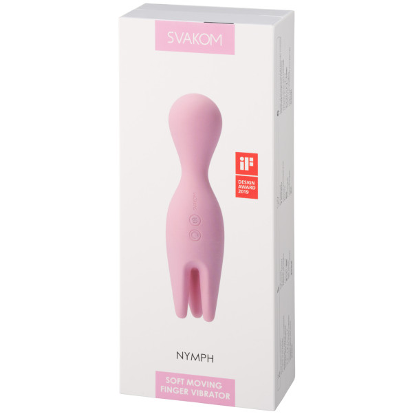 Svakom Nymph Soft Moving Finger Klitorisvibrator Emballasjebilde 90