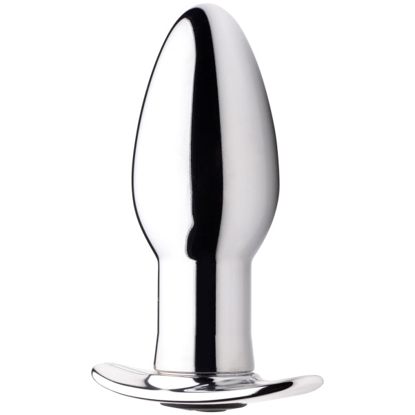 Master Series Chrome Blast Liten Analplugg med fjernkontroll Butt Plug Produktbilde 1