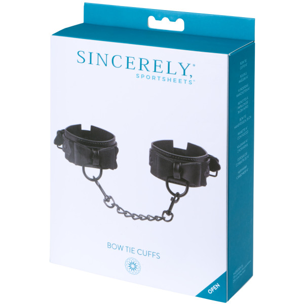 Sportsheets Sincerely Bow Tie Mansjetter Emballasjebilde 90