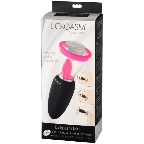 Shegasm Lickgasm Mini Tungestimulator Emballasjebilde 90
