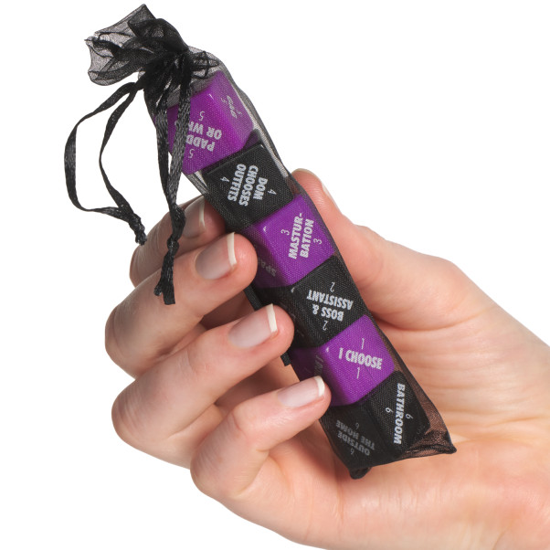 Sexy 6 Dice Kinky Game Produktbilde med hånd 50
