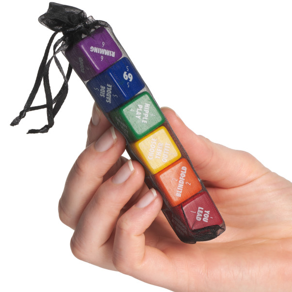 Sexy 6 Dice Pride Game Produktbilde med hånd 50