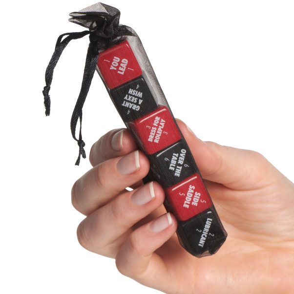 Sexy 6 Dice Sex Game Produktbilde med hånd 50