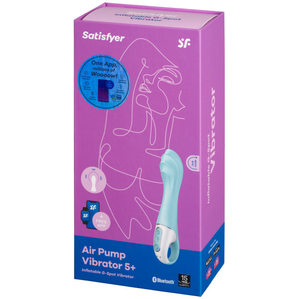 Satisfyer Air Pump 5 Connect App-kontrollert Vibrator Emballasjebilde 91