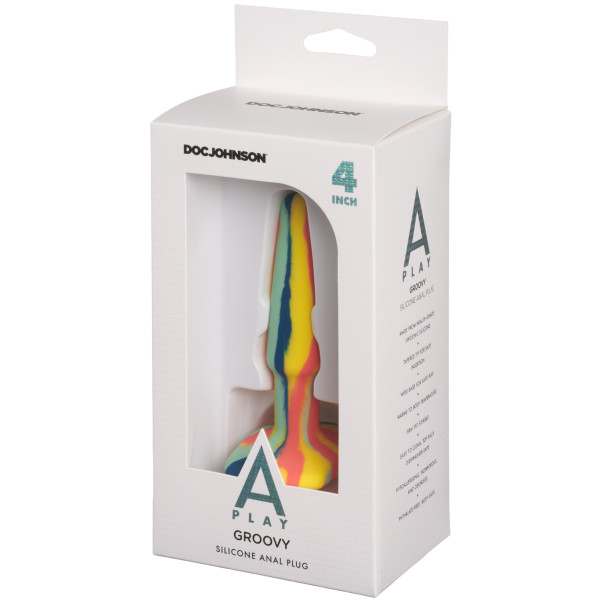 A-Play Groovy Sunrise Analplugg 10,8 cm Emballasjebilde 90