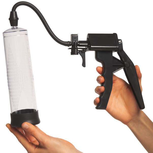 MR.MEMBR Air Gun Penispumpe Produktbilde med hånd 50