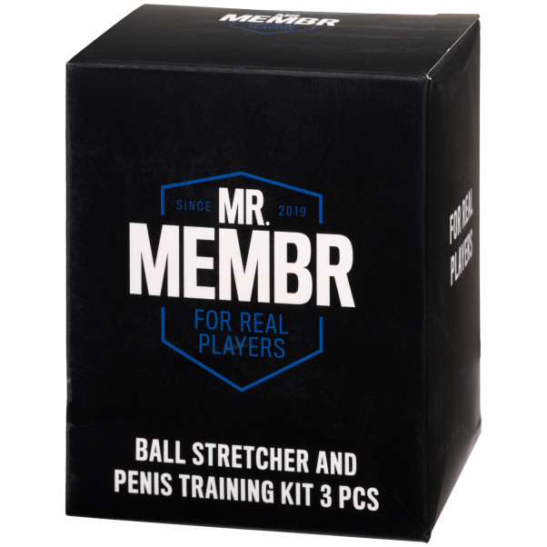 MR.MEMBR Ball Stretcher og Penis Trening Sett 3 stk Emballasjebilde 90